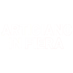 Logo artigiano in fiera bianco